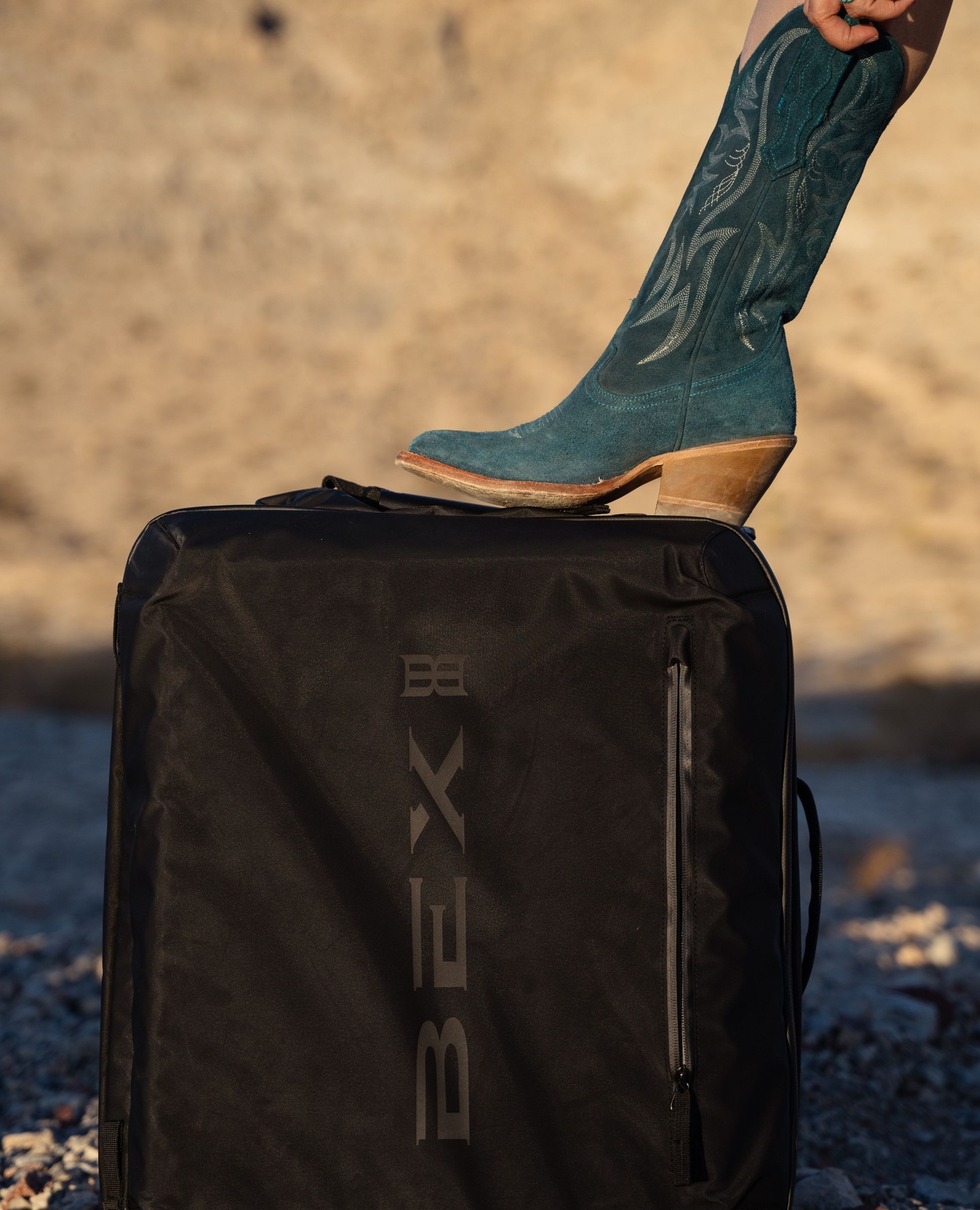 Instagram post with the caption: Layovers, line dancing, and luggage that can keep up. We've...